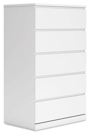 Onita White Youth One Side Storage Platform Bedroom Set from Ashley - Luna Furniture