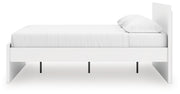 Onita White King Panel Platform Bed - EB9630B19