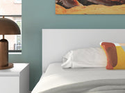 Onita White King Panel Platform Bed - EB9630B19
