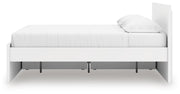 Onita White King Panel Platform Bed with Storage - EB9630B20