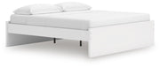 Onita White King Platform Bed - EB9630B17