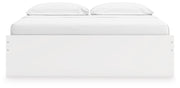Onita White King Platform Bed - EB9630B17