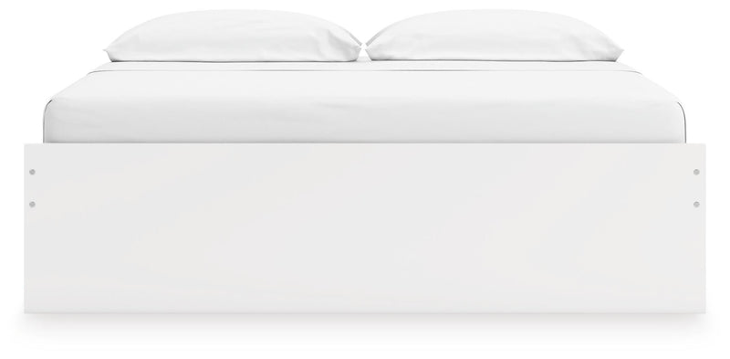 Onita White King Platform Bed - EB9630B17