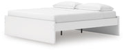 Onita White King Platform Bed - EB9630B17