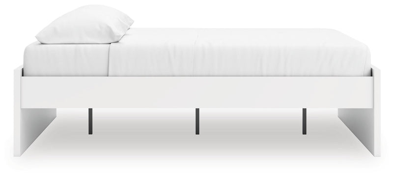 Onita White King Platform Bed - EB9630B17