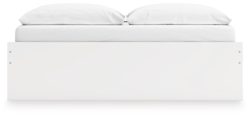 Onita White King Platform Bed - EB9630B17