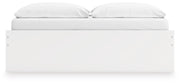 Onita White King Platform Bed with 2 Side Storage - EB9630B18