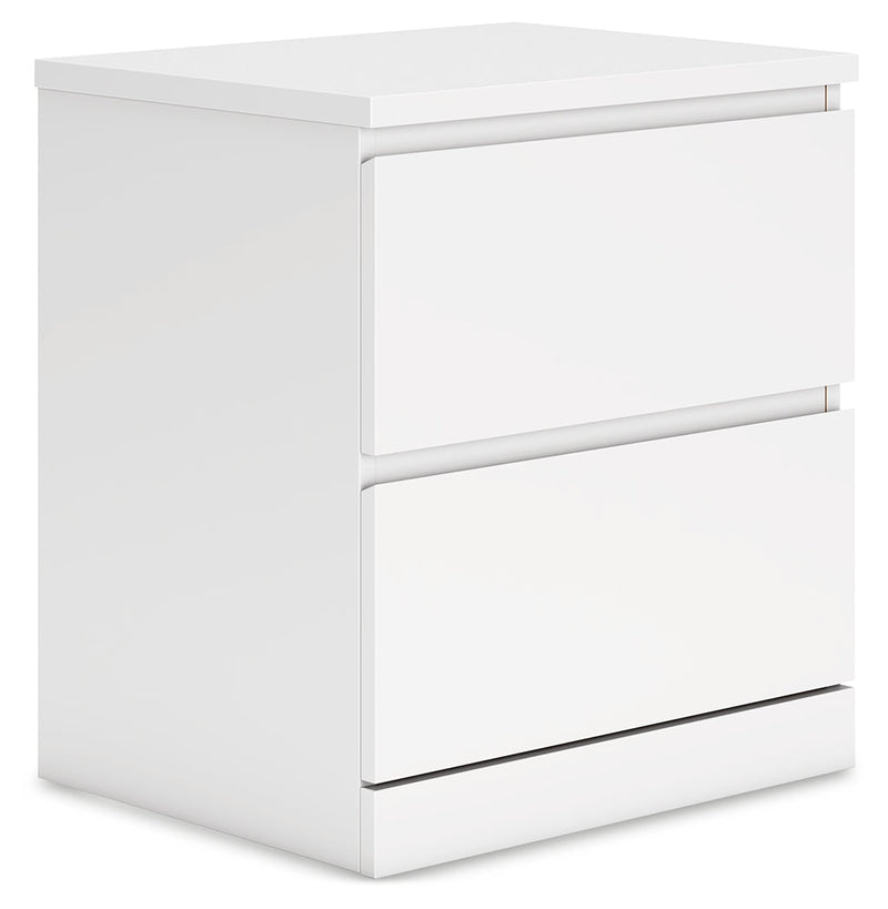 Onita White Youth One Side Storage Platform Bedroom Set from Ashley - Luna Furniture