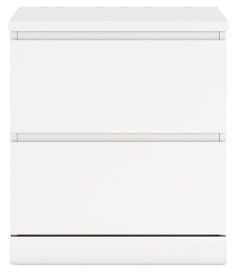 Onita White Youth One Side Storage Platform Bedroom Set from Ashley - Luna Furniture