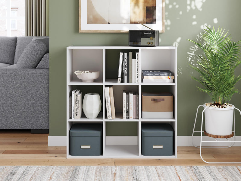 Onita White Nine Cube Organizer - EA9630-3X3
