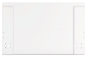Onita White Queen Platform Bed - Gate FurnitureQueen Bed
