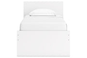 Onita White Youth One Side Storage Panel Platform Bedroom Set - Gate FurnitureYouth Bedroom Set