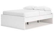 Onita White Youth One Side Storage Platform Bedroom Set - Gate FurnitureYouth Bedroom Set