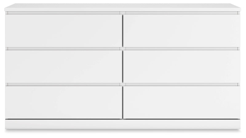 Onita White Youth Panel Platform Bedroom Set - Gate FurnitureYouth Bedroom Set