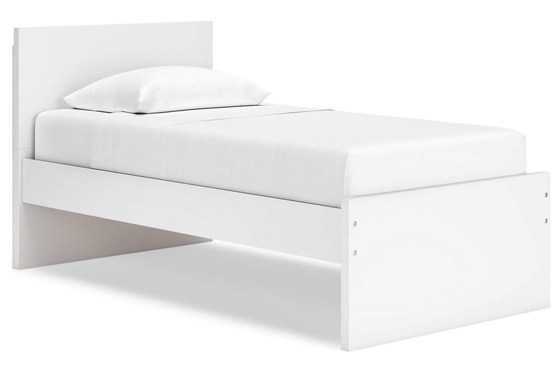 Onita White Youth Panel Platform Bedroom Set - Gate FurnitureYouth Bedroom Set