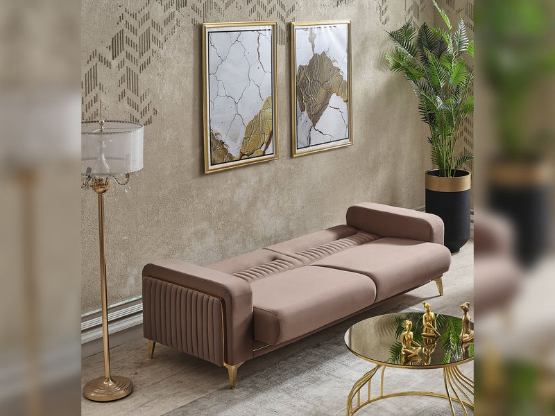 Onix 3-pieces (Sofa & Loveseat & Chair) Livingroom in Brown - 200-SER-ONI-AMKA901-321