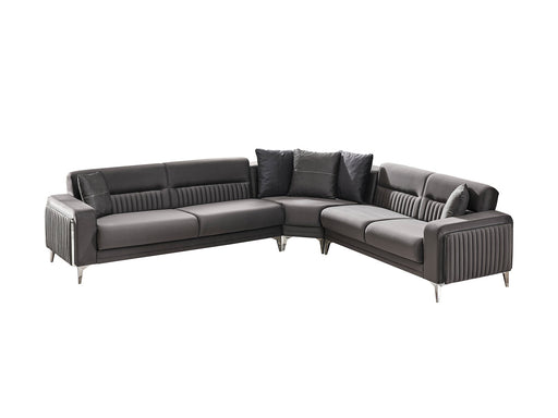 Onix Sectional Sofa in Anthracite - 200-SER-ONI-ANKA152-S
