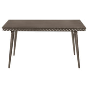 Onslow 5-piece 59-inch Rectangular Dining Set Dark Brown - 108621-S5