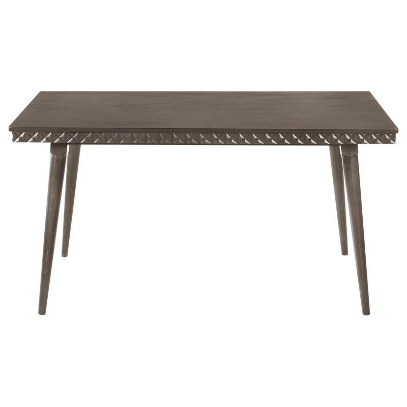 Onslow 5-piece 59-inch Rectangular Dining Set Dark Brown - 108621-S5