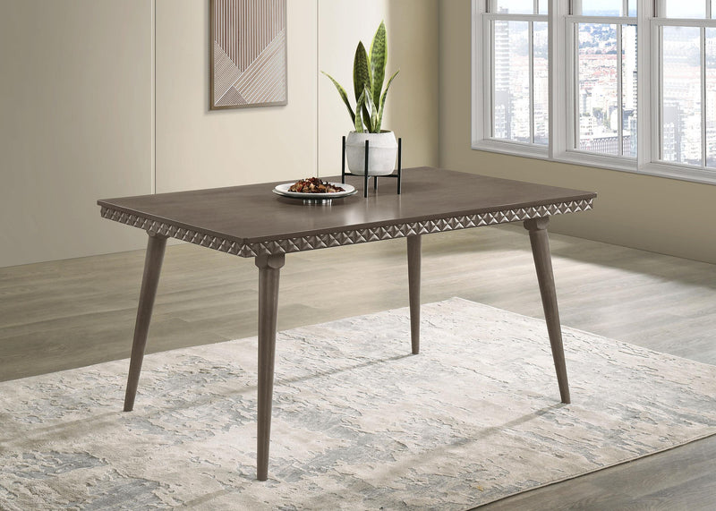 Onslow 59-inch Rectangular Wood Dining Table Dark Brown - 108621