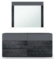 Onyx Double dresser / Mirror SET - p13623