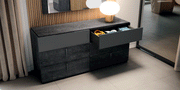Onyx Double dresser / Mirror SET - p13623