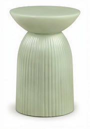 Opani Concrete End Table in Green - 624Green-ET