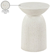 Opani Concrete End Table in Terrazzo - 624Trzo-ET