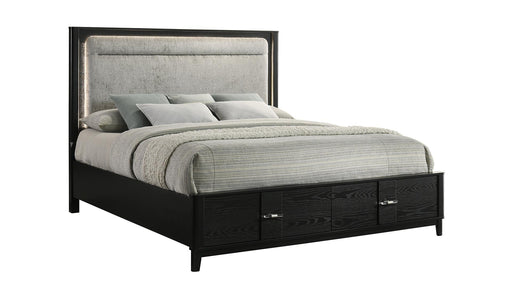 Opel Queen Bed Black - Opel Queen Bed Black