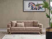 Opera 3-pieces (Sofa & Loveseat & Chair) Livingroom in Beige - 200-SER-OPE-TURKO442-321
