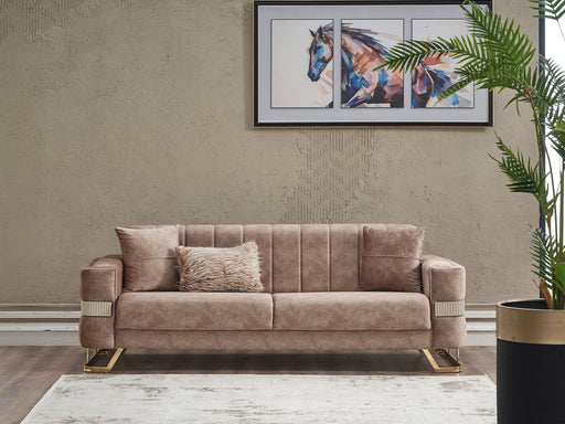 Opera Convertible Loveseat in Beige - 200-SER-OPE-TURKO442-2
