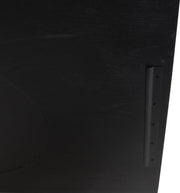 Optic Oak Wood Frame Mirror in Black - 66085Black-M