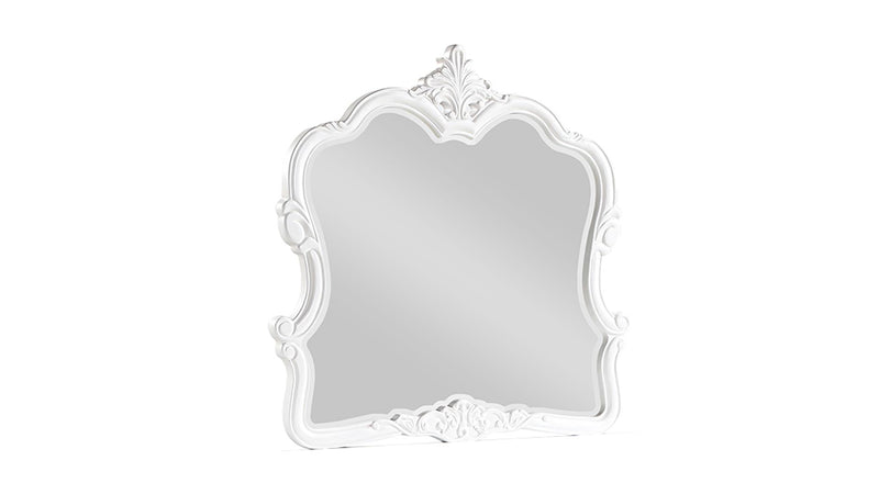 Opulence Mirror in White - Opulence Mirror in White