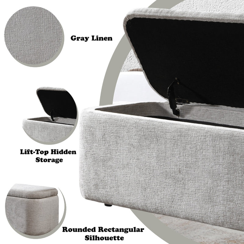 Orane Bench w/Storage - AC02654