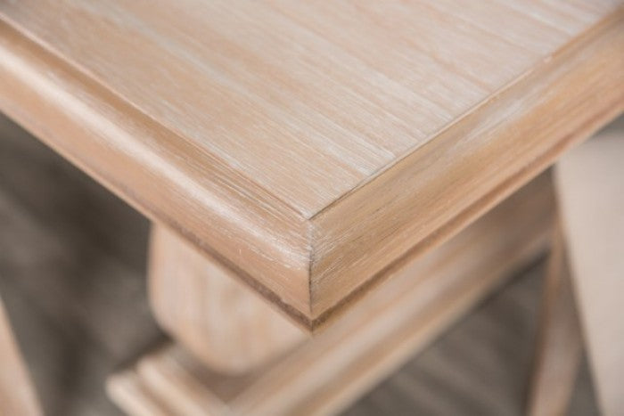 Orbetello Distressed Natural Dining Table - FM3601NT-T