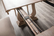 Orbetello Distressed Natural Dining Table - FM3601NT-T