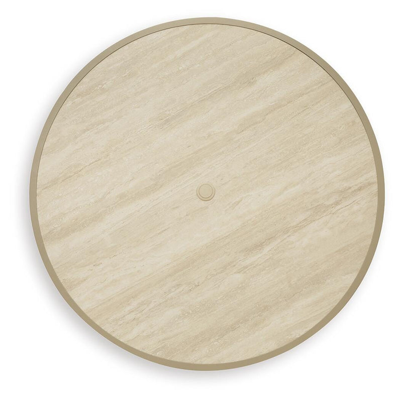 Orchard Beach Beige Outdoor Dining Table - PCP373P2
