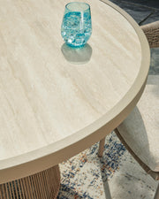 Orchard Beach Beige Outdoor Dining Table - PCP373P2