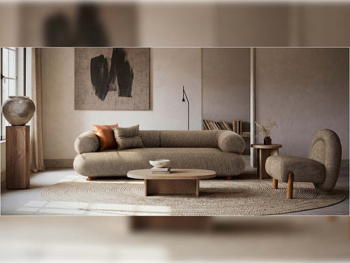 Oreo 4-pieces (2 Sofa & 2 Chair) Livingroom in Brown - 200-ELI-ORE-MB-308-3311