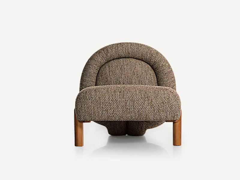 Oreo 4-pieces (2 Sofa & 2 Chair) Livingroom in Brown - 200-ELI-ORE-MB-308-3311