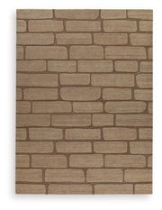 Orest Brown Extra Large Rug - R407980