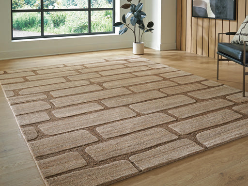 Orest Brown Large Rug - R407981