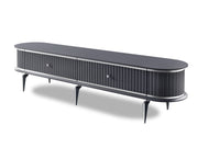 Orient Tv Stand Anthracite in Anthracite - 130-ORI-TV-ANT
