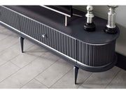 Orient Tv Stand Anthracite in Anthracite - 130-ORI-TV-ANT