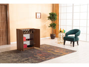 Origami Shoe Cabinet in Cotton Brown - 745-ORI-CTT-BRW