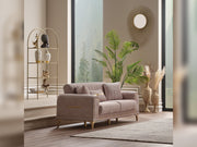 Orion 3-pieces (Sofa & Loveseat & Chair) Livingroom Set Cream in Cream - 101-ORI-TUR276-321