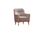 Orion 3-pieces (Sofa & Loveseat & Chair) Livingroom Set Cream in Cream - 101-ORI-TUR276-321