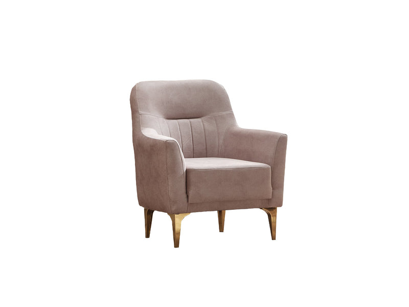 Orion 3-pieces (Sofa & Loveseat & Chair) Livingroom Set Cream in Cream - 101-ORI-TUR276-321