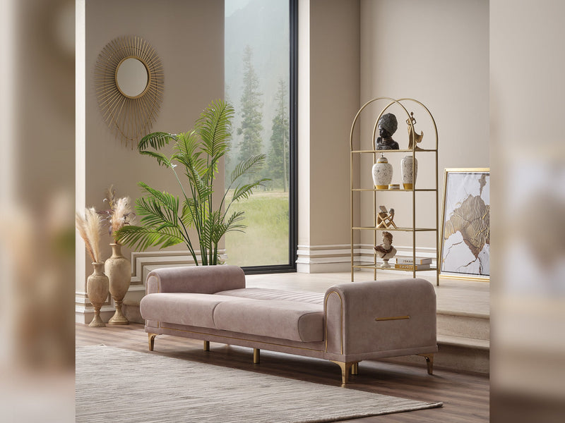 Orion 3-pieces (Sofa & Loveseat & Chair) Livingroom Set Cream in Cream - 101-ORI-TUR276-321