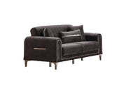 Orion 3-pieces (Sofa & Loveseat & Chair) Livingroom Set Grey in Grey - 101-ORI-TUR376-321